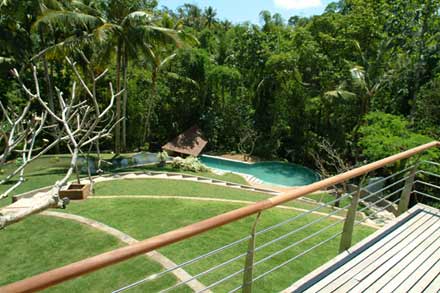 View from balcony Bali Real Estate
