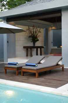 Pool deck Bali Real Estate