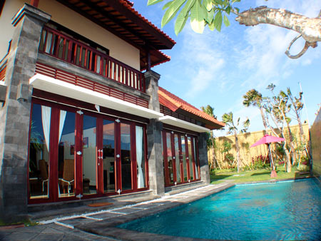 Pool and Garden Bali Real Estate
