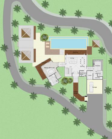 Ground Plan Bali Real Estate