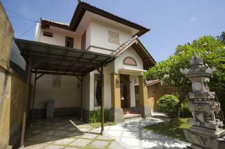 Carport and House Bali Real Estate