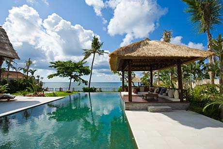 Pool and Beach Views Bali Real Estate