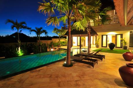 Pool and Terrace Bali Real Estate