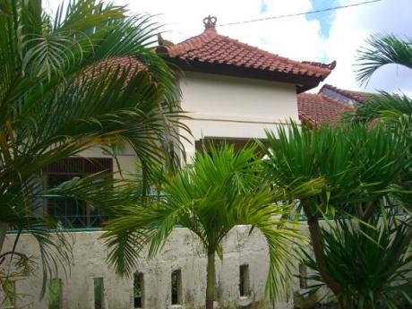 Front of the house Bali Real Estate