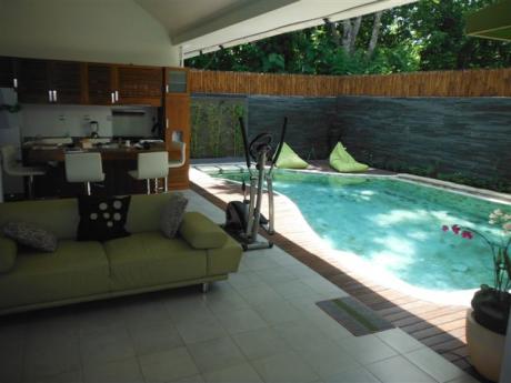 Pool and living Bali Real Estate