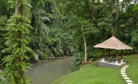 River front gazebo Bali Real Estate