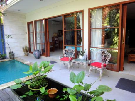 Terrace on the ground floor Bali Real Estate
