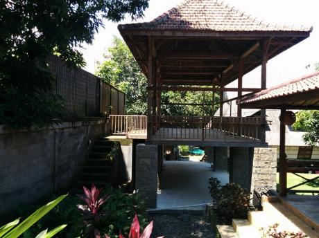 Restaurant on the ground floor and yoga space on the upper floor Bali Real Estate