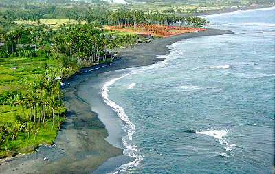 Aerial Picture of Beach Bali Real Estate