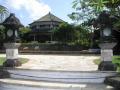 Villa Matahari Pagi Entrance from swimming pool