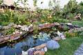 Villa Balitalia Pond in Garden