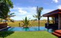 pool and garden, Ultra Modern Villa with rice field views, Ultra Modern Villa in the Berabakan rice fields