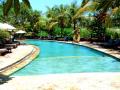 Serene Hotel pool and garden