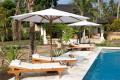 Sanur Holiday Resort Sun Beds and Pool