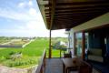 Balcony View, Canggu 2 bedroom Ocean and Paddy View Villa, Close to Bali Surf Beach