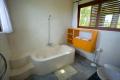 Canggu 2 bedroom Ocean and Paddy View Villa One of the Bathrooms