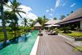 Ubud Villa in Ricepaddies Pool Deck