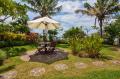 Dencarik Ocean Villa Table in Garden