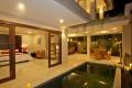 Bali Private Villa Resort Living and bedroom in private villa