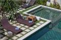 Bali Private Villa Resort Pool with pool deck