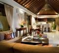 Luxury Seminyak 9 villa resort Living and dining room