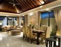 Luxury Seminyak 9 villa resort Living area