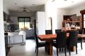 Sanur Modern Villa Dining area and open kitchen