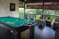 Ubud Mountain Resort Billiard and lounge area