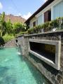 Cozy villa in Ungasan Swimming pool and bedrooms on the right