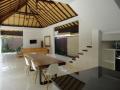 Attractive modern Canggu villa Open living area