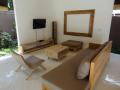 Attractive modern Canggu villa Living area