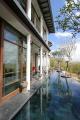 Jimbaran Hill Modern Bali Villa Pool and Windows